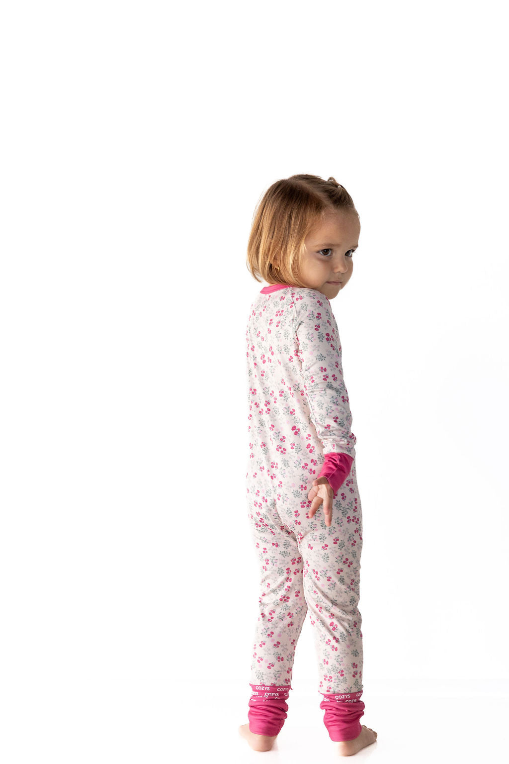 MINI BERRY FLORAL | ZIPPER ONE PIECE