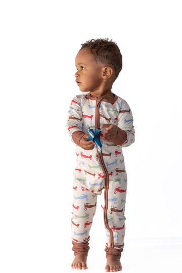 VINTAGE PLANES | ZIPPER ONE PIECE