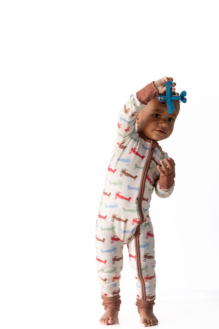 VINTAGE PLANES | ZIPPER ONE PIECE