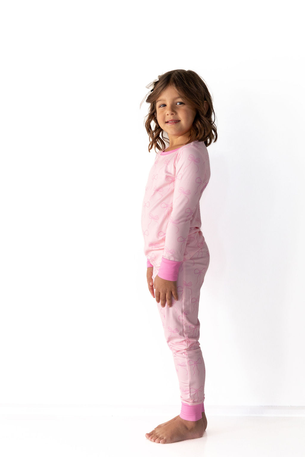 PINK BOWS | LONG SLEEVE