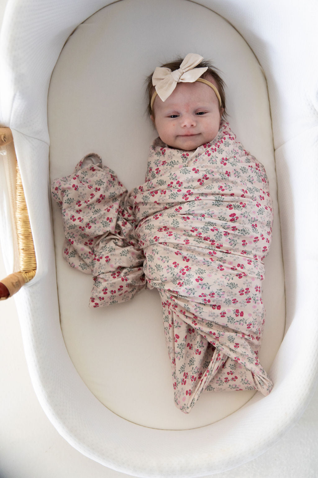 MINI BERRY FLORAL | SWADDLE
