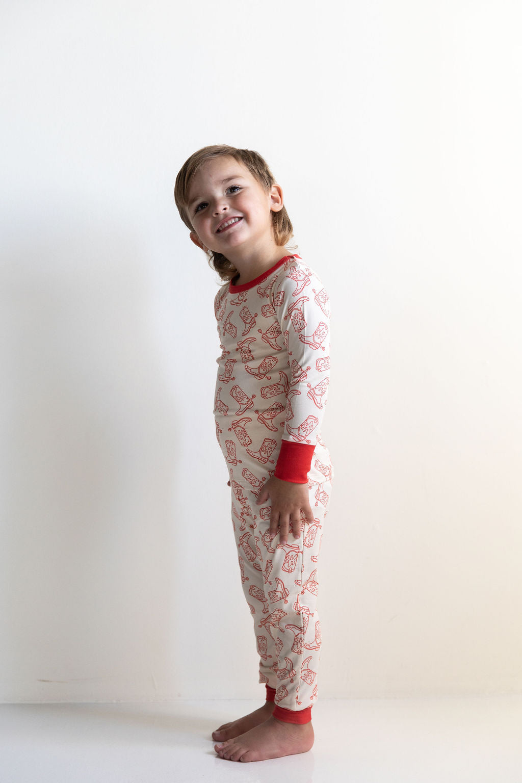 RED BOOTS | LONG SLEEVE