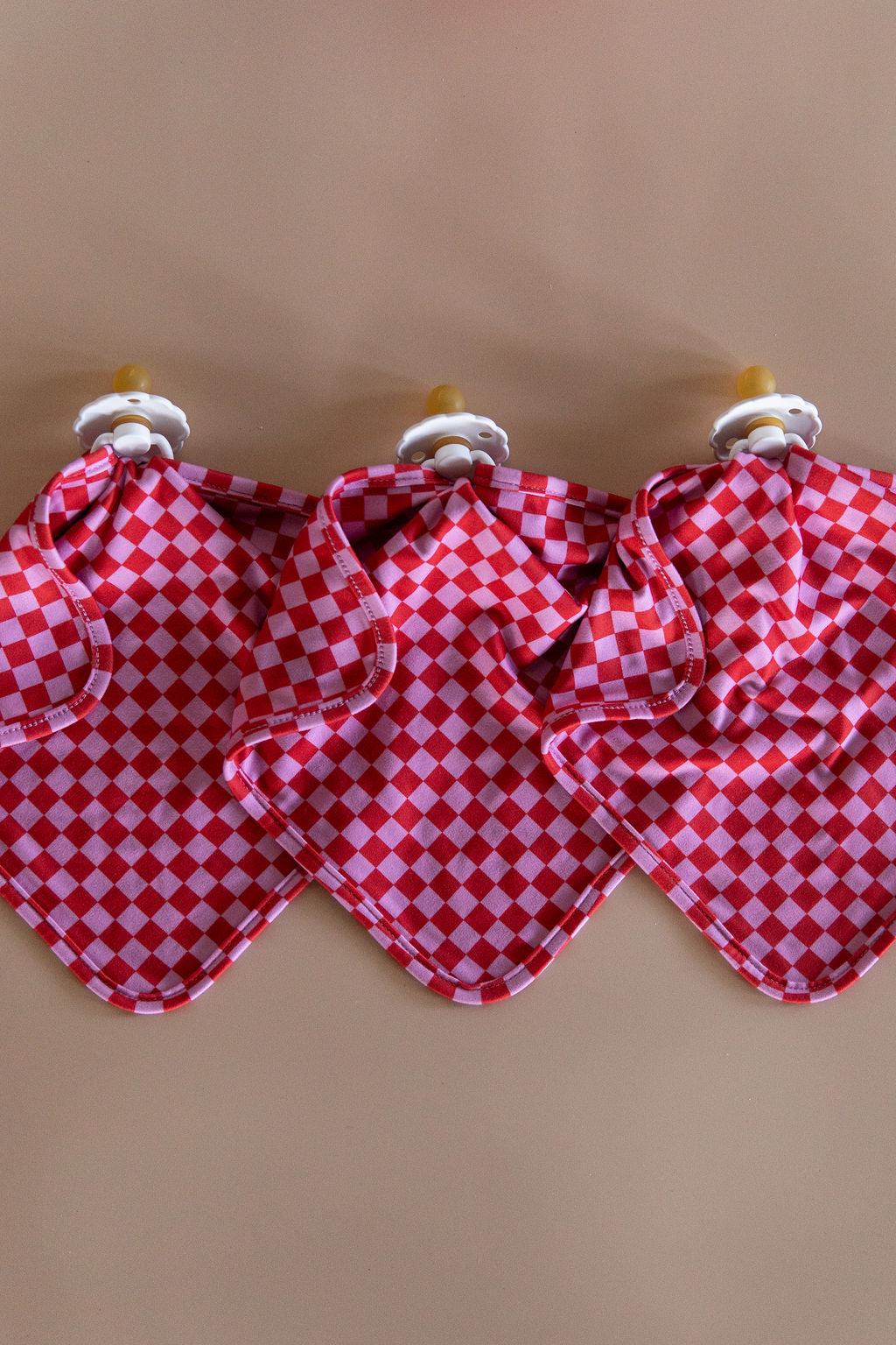 PINK + RED MINI CHECKER | LOVIE