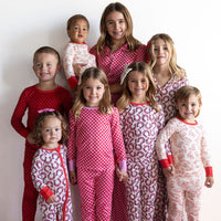 PINK + RED MINI CHECKER | LONG SLEEVE