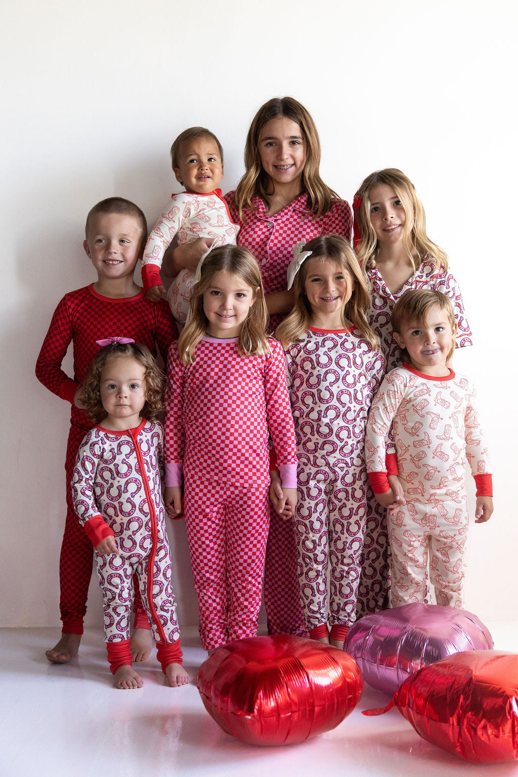 RED MINI CHECKER | LONG SLEEVE