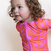 BUTTERFLIES | ZIPPER ONE PIECE