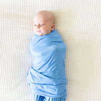 BLUE SOLID | SWADDLE
