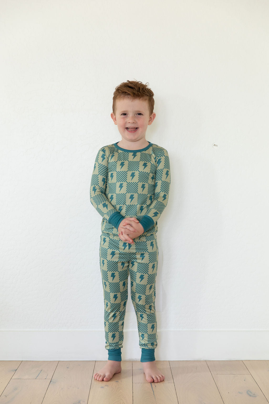 CHECKER LIGHTNING BOLTS | LONG SLEEVE