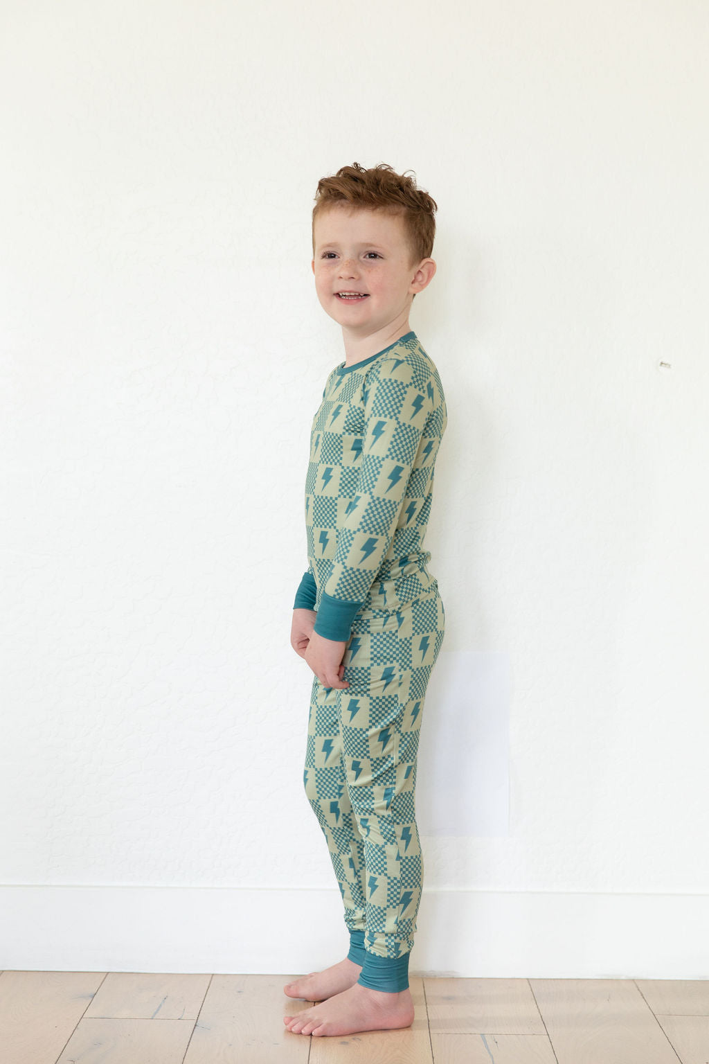 CHECKER LIGHTNING BOLTS | LONG SLEEVE