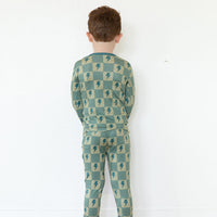 CHECKER LIGHTNING BOLTS | LONG SLEEVE