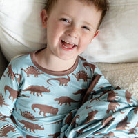 BROWN DINO | LONG SLEEVE