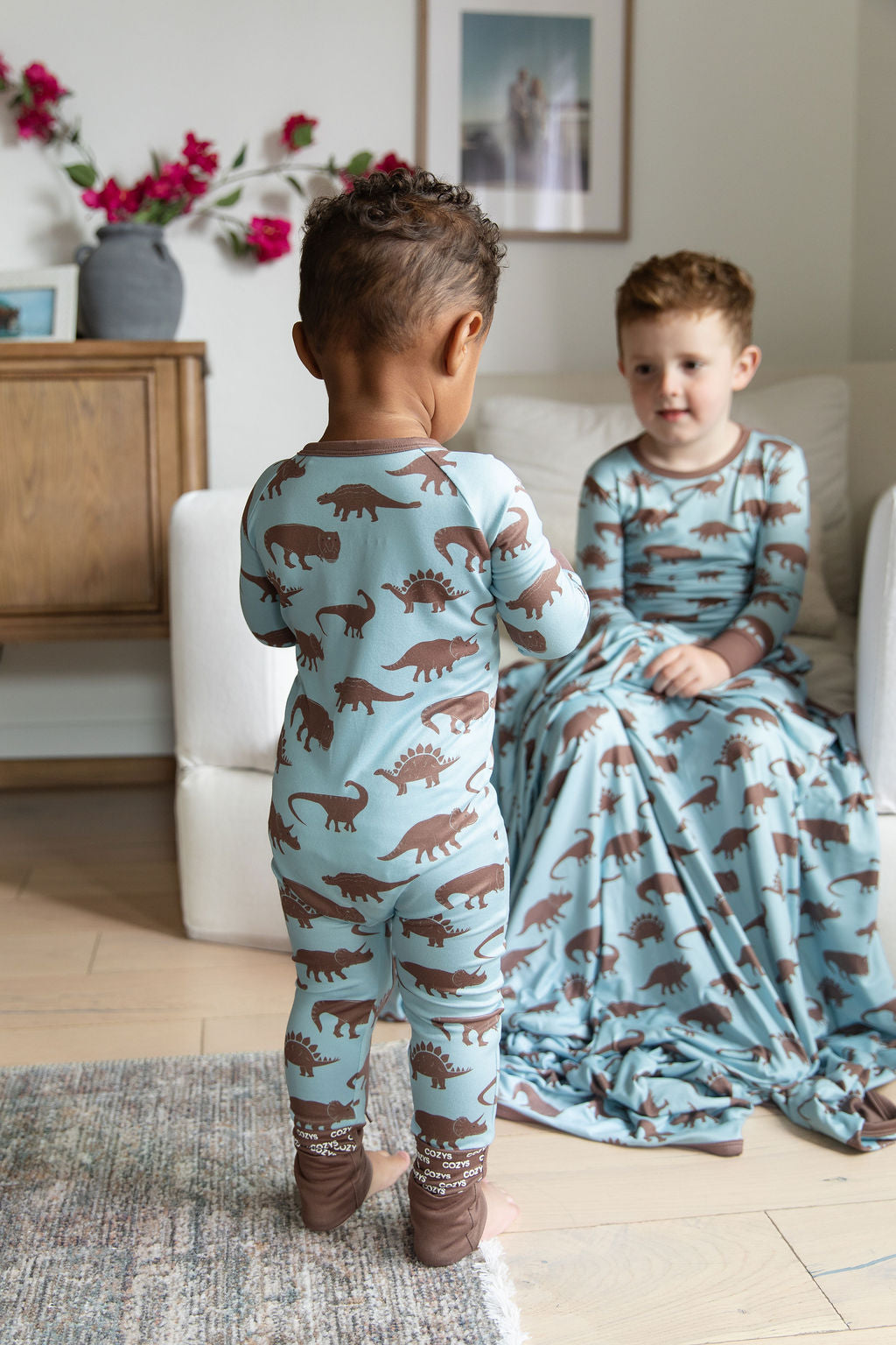 BROWN DINO | LONG SLEEVE