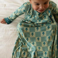 CHECKER LIGHTNING BOLTS | SLEEP SACK
