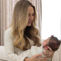 PASTEL FLORAL | WOMEN'S BUTTON UP LONG SLEEVE SET