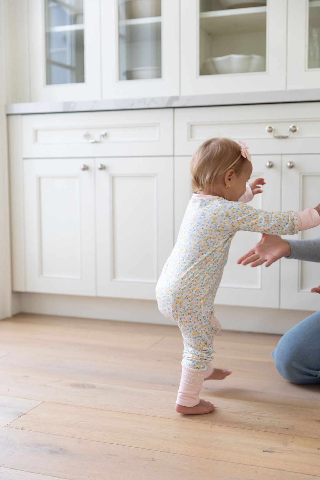 PASTEL FLORAL | ZIPPER ONE PIECE