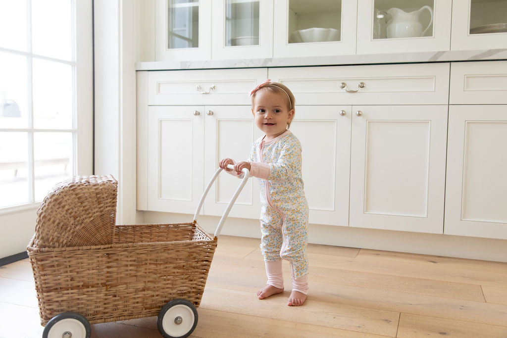PASTEL FLORAL | ZIPPER ONE PIECE