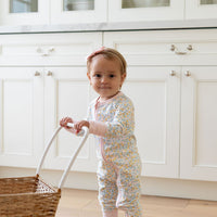 PASTEL FLORAL | ZIPPER ONE PIECE