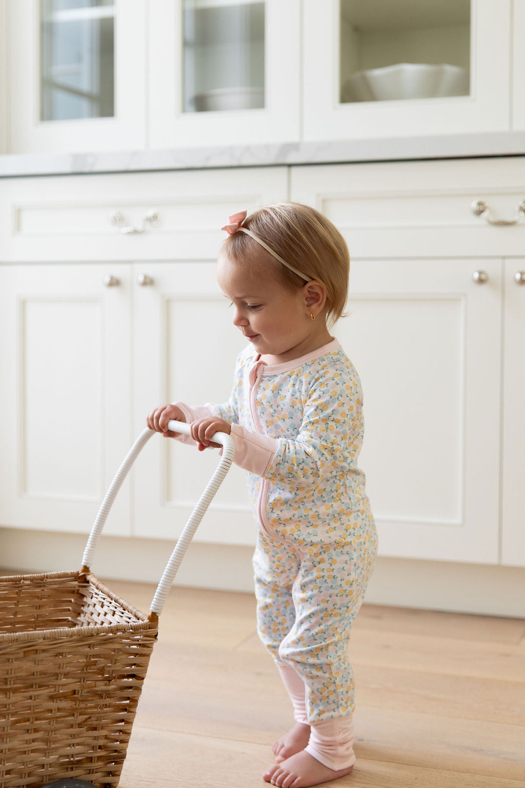 PASTEL FLORAL | ZIPPER ONE PIECE