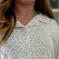 PASTEL FLORAL | GIRLS' BUTTON UP LONG SLEEVE SET