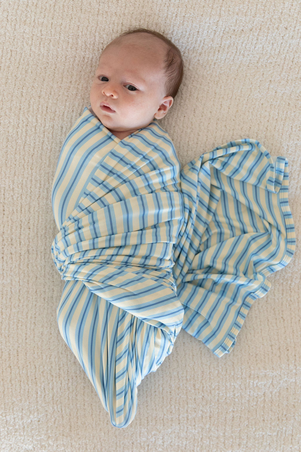 SPRING STRIPES | SWADDLE
