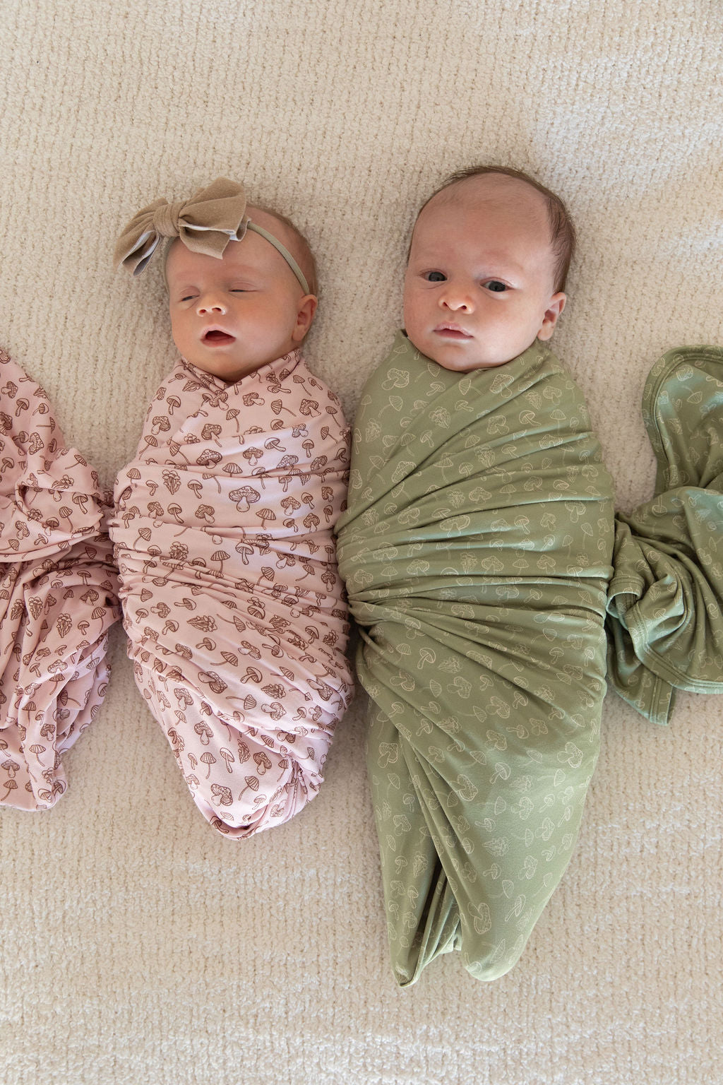 PINK MUSHROOMS | SWADDLE