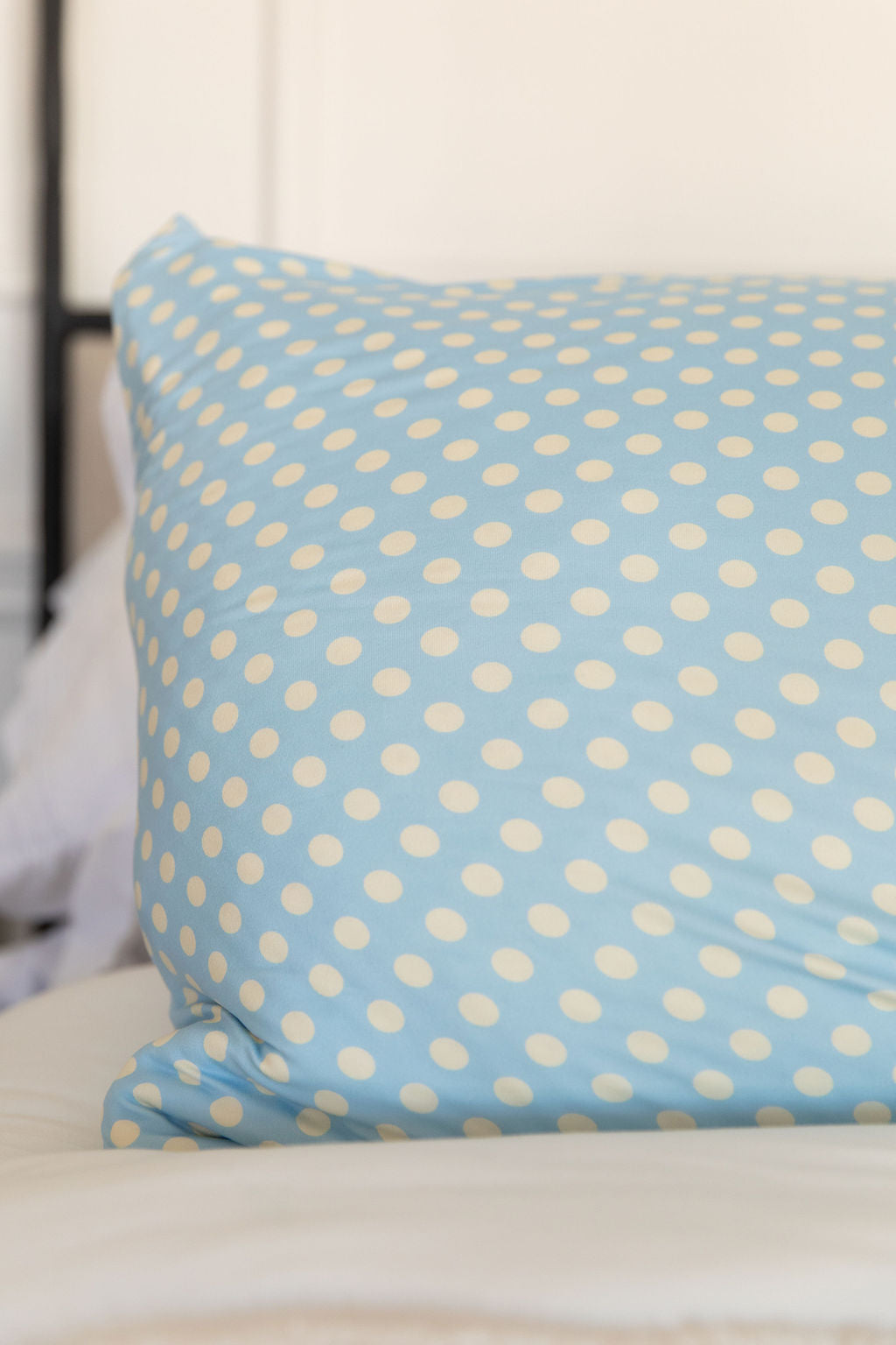 BLUE + YELLOW POLKADOT | PILLOW CASE