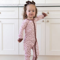 PINK MUSHROOMS | ZIPPER ONE PIECE