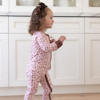 PINK MUSHROOMS | ZIPPER ONE PIECE