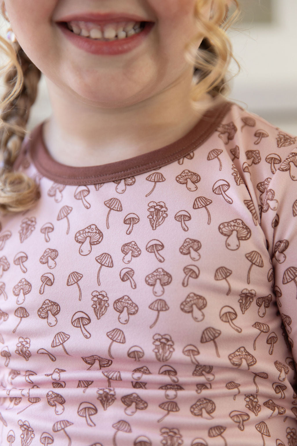 PINK MUSHROOMS | LONG SLEEVE