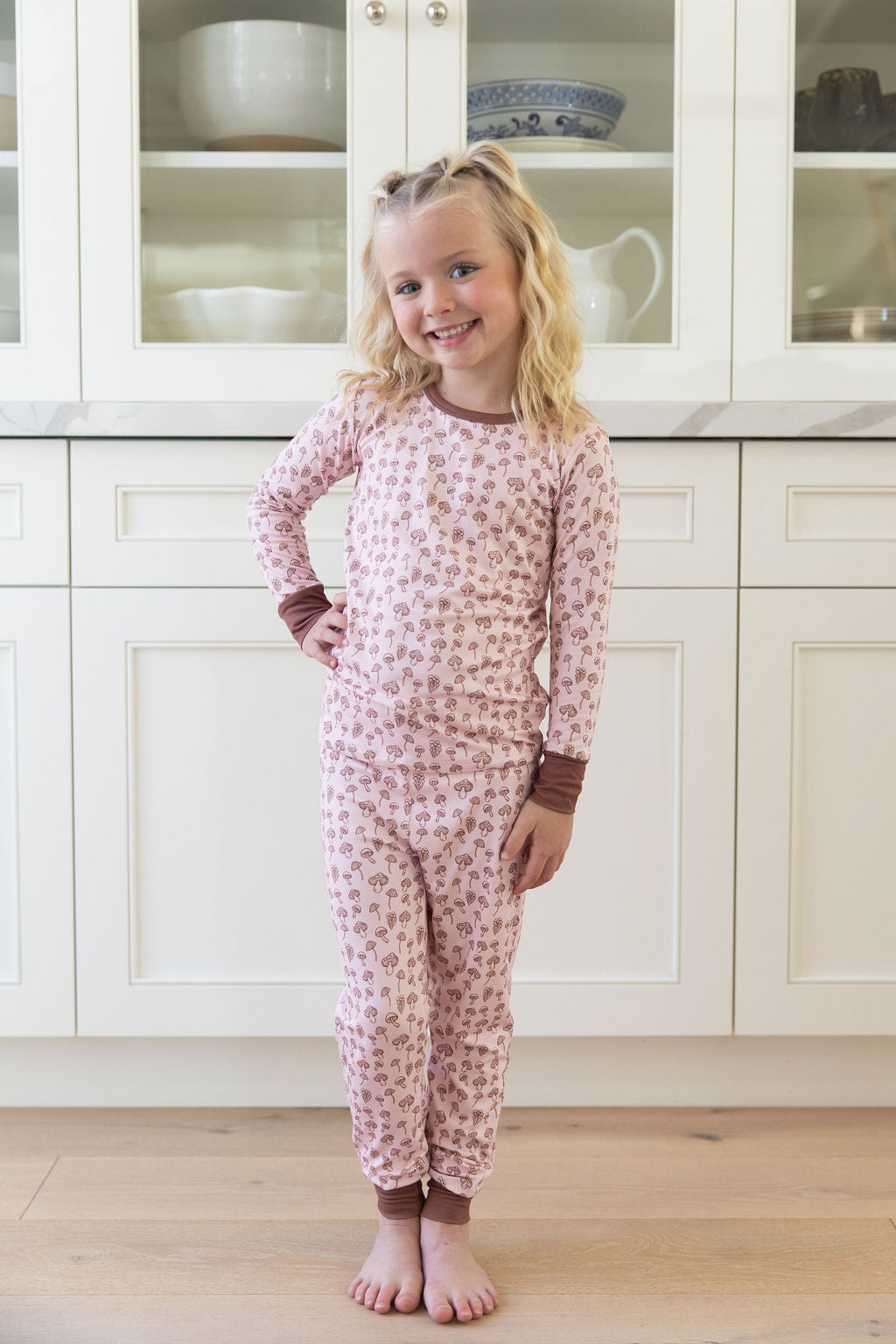 PINK MUSHROOMS | LONG SLEEVE