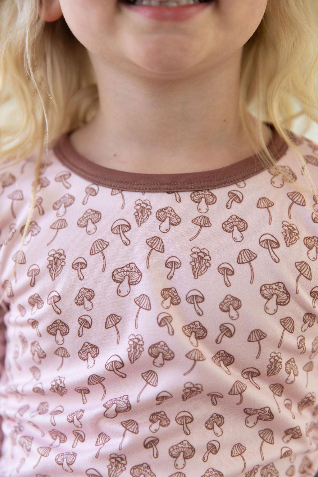 PINK MUSHROOMS | LONG SLEEVE