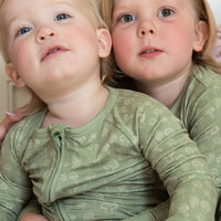 GREEN MUSHROOMS | ZIPPER ONE PIECE