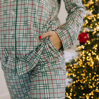 FOREST PLAID | WOMEN'S BUTTON UP LONG SLEEVE SET