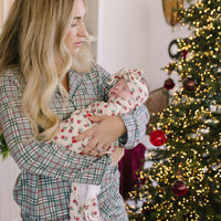 FOREST PLAID | WOMEN'S BUTTON UP LONG SLEEVE SET
