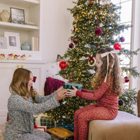FOREST PLAID | GIRLS' BUTTON UP LONG SLEEVE SET