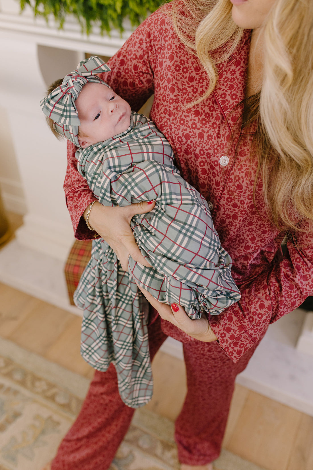 FOREST PLAID | SWADDLE