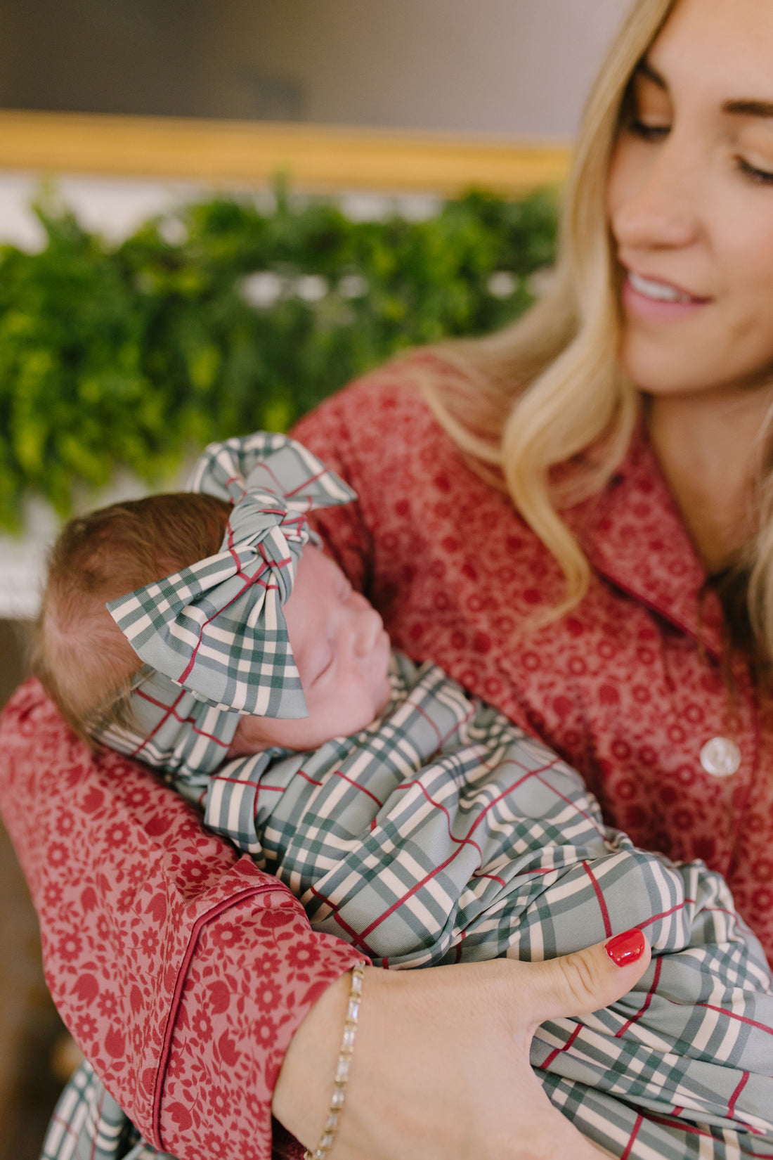 FOREST PLAID | SWADDLE