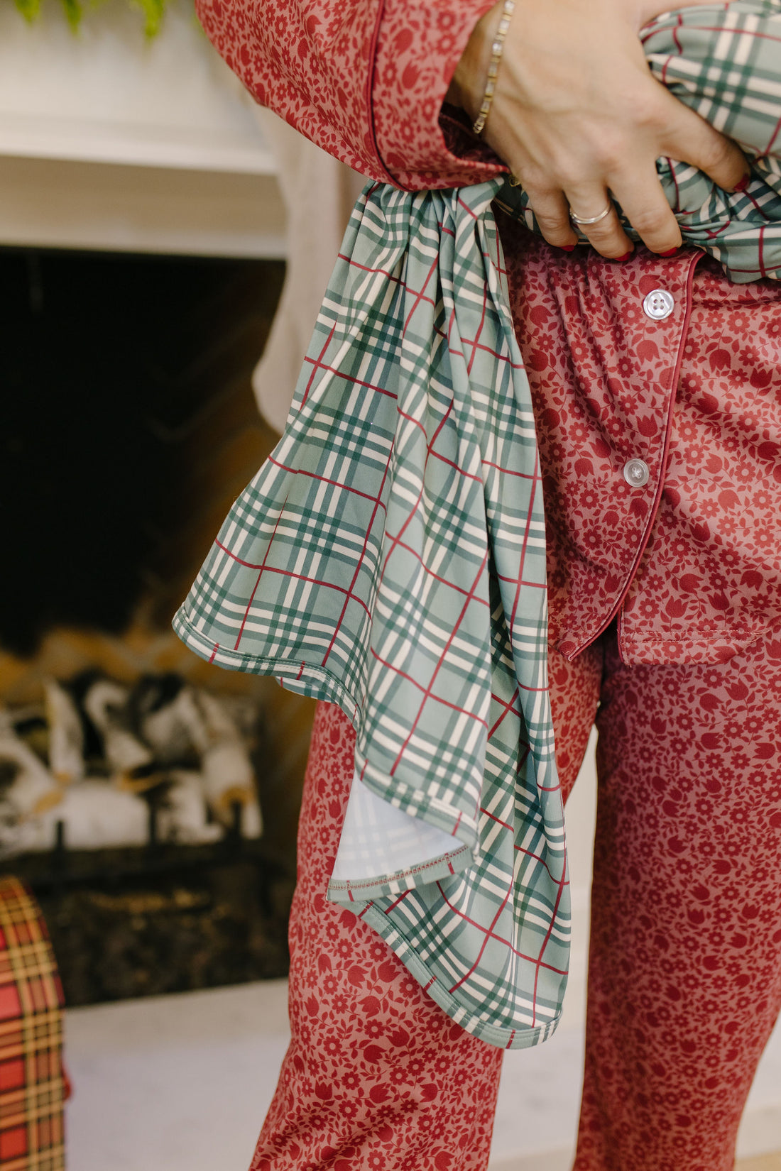 FOREST PLAID | SWADDLE