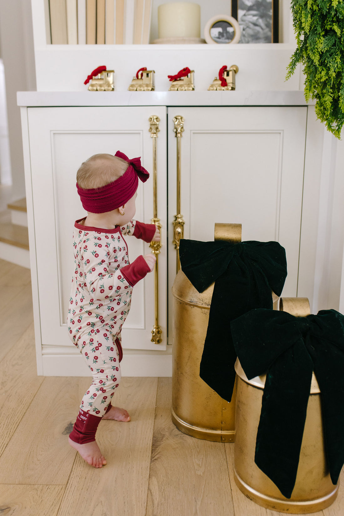 HOLIDAY FLORAL | ZIPPER ONE PIECE