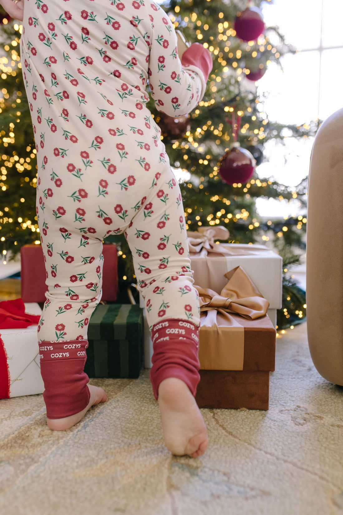 HOLIDAY FLORAL | ZIPPER ONE PIECE