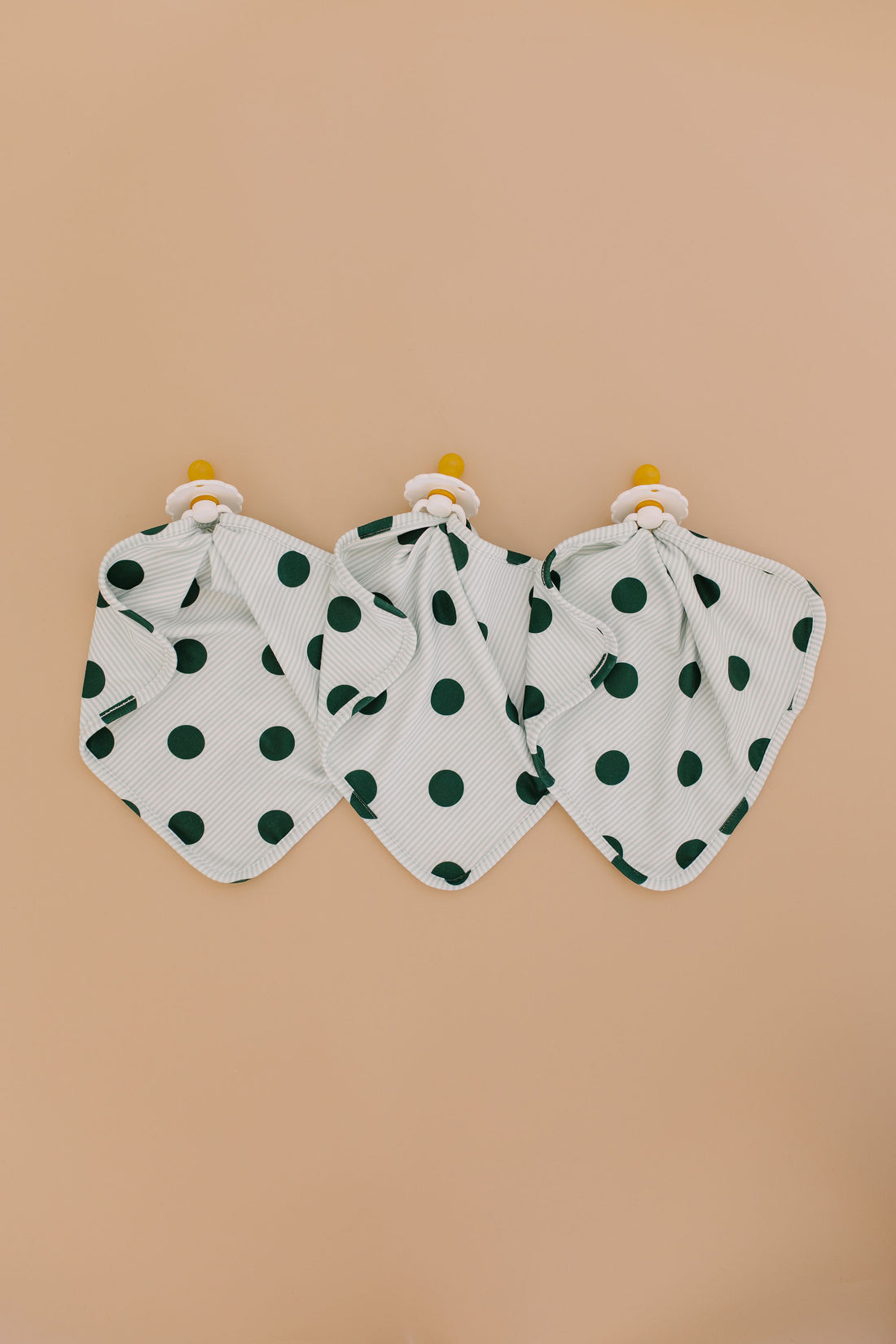 GREEN POLKADOT + STRIPE | LOVIE