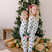 GREEN POLKADOT + STRIPE | LONG SLEEVE