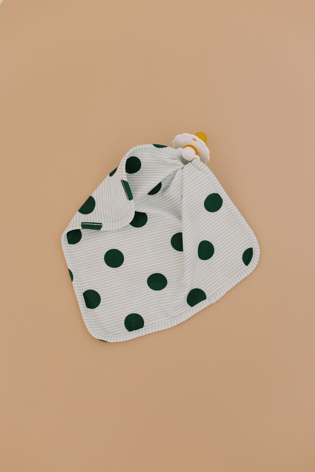 GREEN POLKADOT + STRIPE | LOVIE