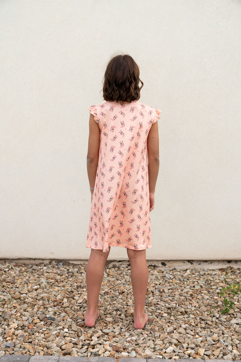COWGIRL BOOTS | RUFFLE SLEEVE DRESS COZYS COWGIRL BOOTS | RUFFLE SLEEVE DRESS COZYS