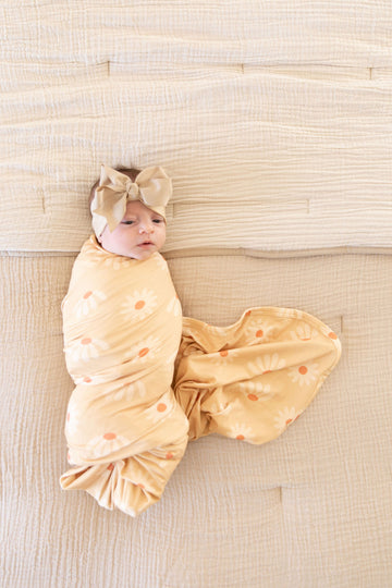 YELLOW BIG DAISY | SWADDLE