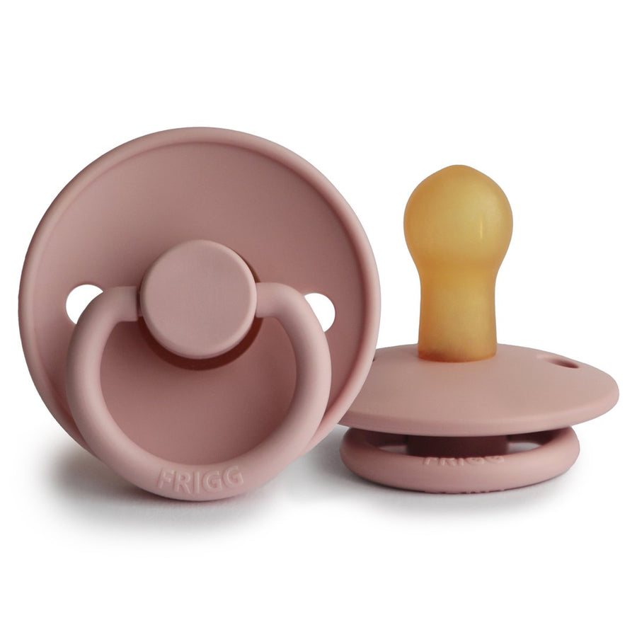 FRIGG NATURAL RUBBER PACIFIER | BLUSH