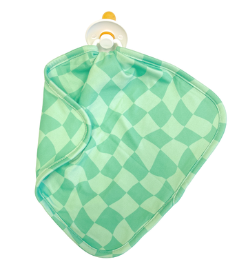BRIGHT GREEN WAVY CHECKER | LOVIE