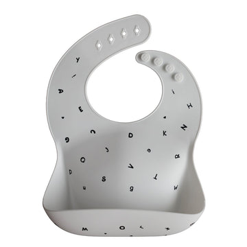 Adjustable Fit Waterproof Bibs - LETTERS WHITE