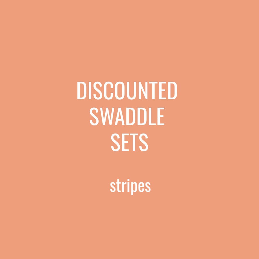 DISCOUNTED SWADDLE SETS - STRIPE