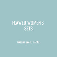 FLAWED WOMENS SETS - AZ GREEN CACTUS